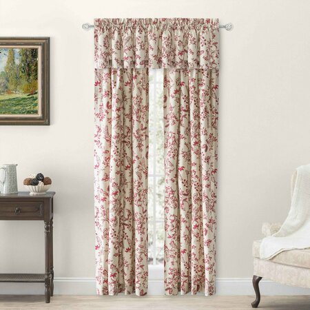 Ricardo Ricardo Waverly Gardens Tailored Curtain Panel Pair with Tie-Backs 04410-70-245-16